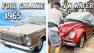 Oldtimer Ford Galaxie und VW Käfer in USA gefunden!
